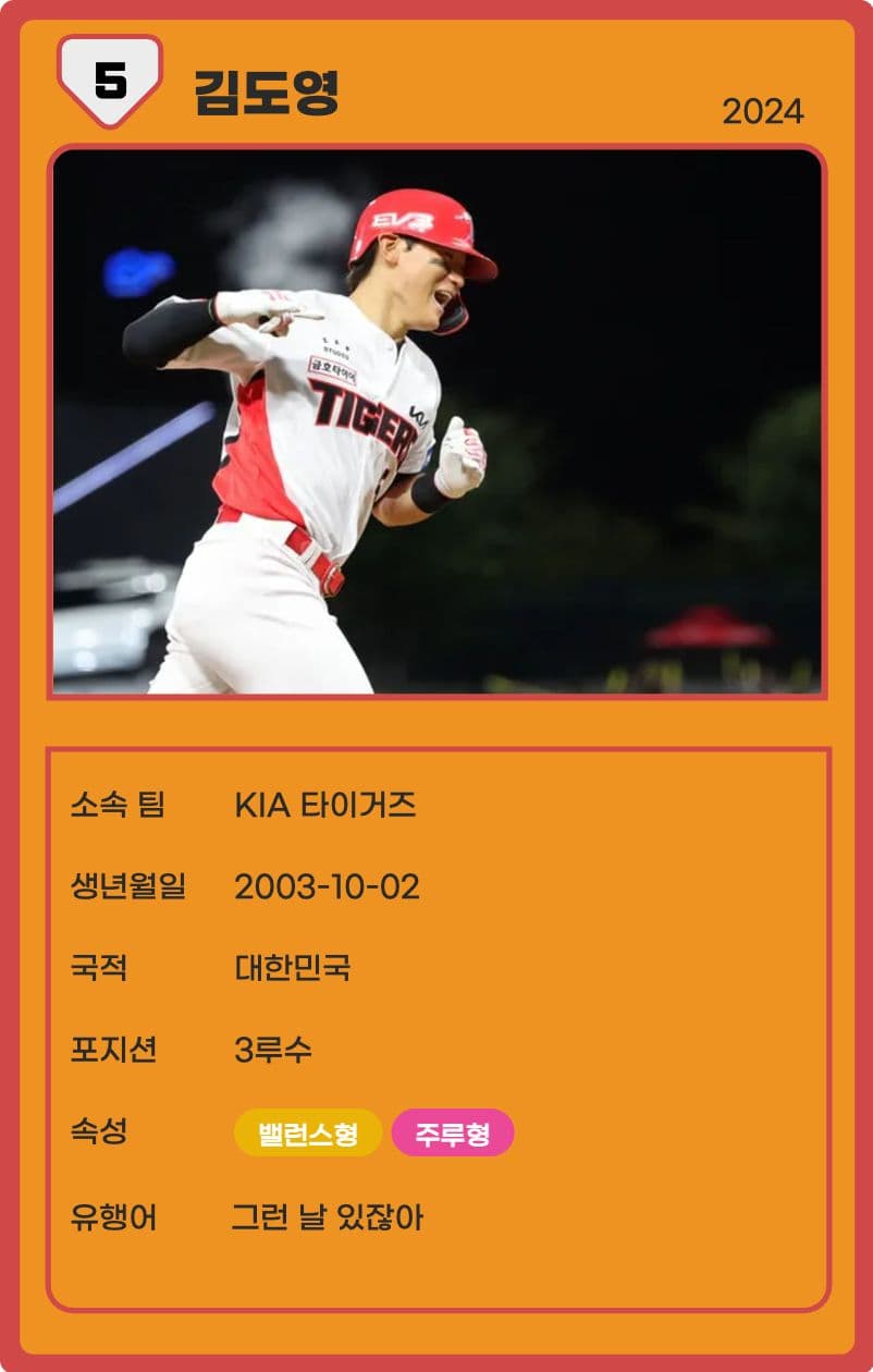 김도영 - 파닥파닥 - 2024 시즌